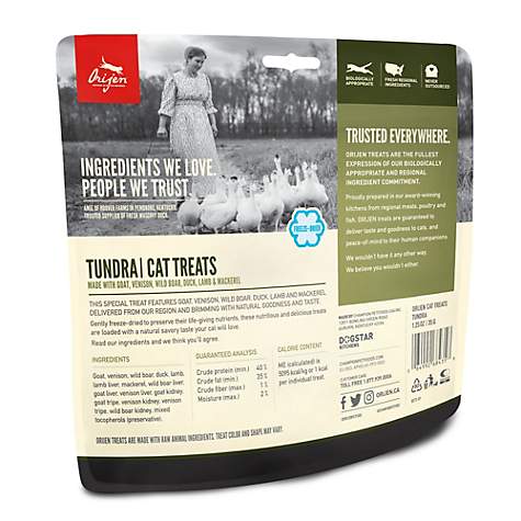 Orijen Freeze-Dried Tundra Cat Treats 1.25oz
