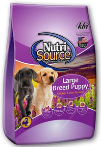 NutriSource Large Breed Puppy Chicken and Rice Dry Dog Food