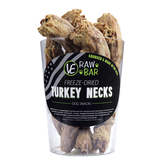Vital Essentials Single Freeze-Dried Turkey Neck