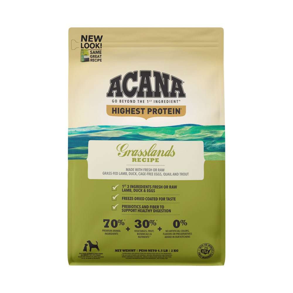 ACANA Regionals Grasslands Formula Grain Free Dry Dog Food