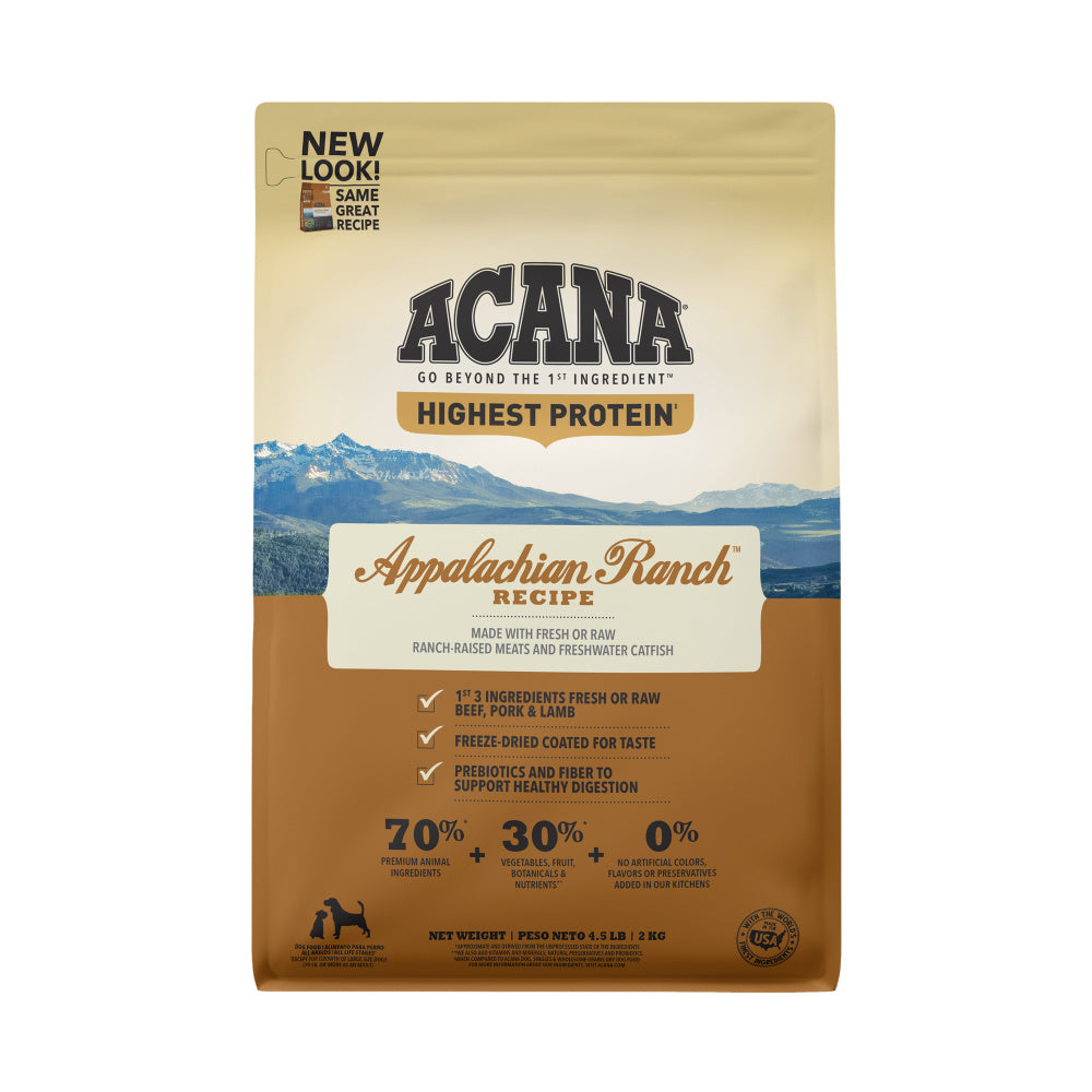 ACANA Regionals Appalachian Ranch Grain Free Dry Dog Food