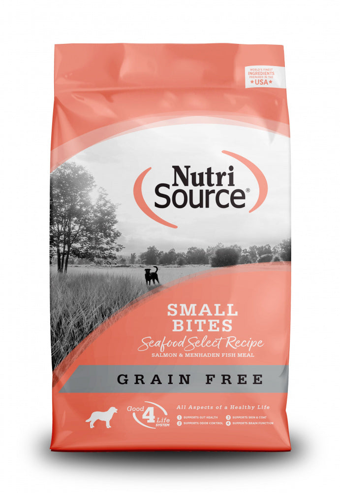 NutriSource Grain Free Small Breed Seafood Select Dry Dog Food