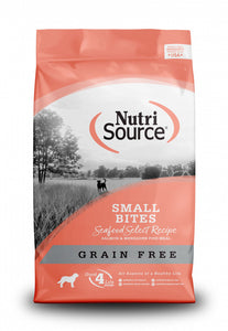 NutriSource Grain Free Small Breed Seafood Select Dry Dog Food