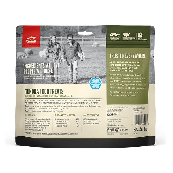 ORIJEN Freeze Dried Tundra Dog Treats