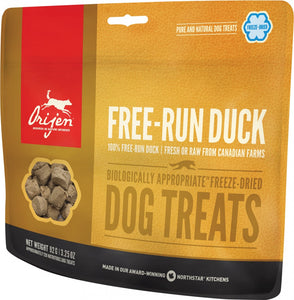 ORIJEN Freeze-Dried Free Run Duck Dog Treats