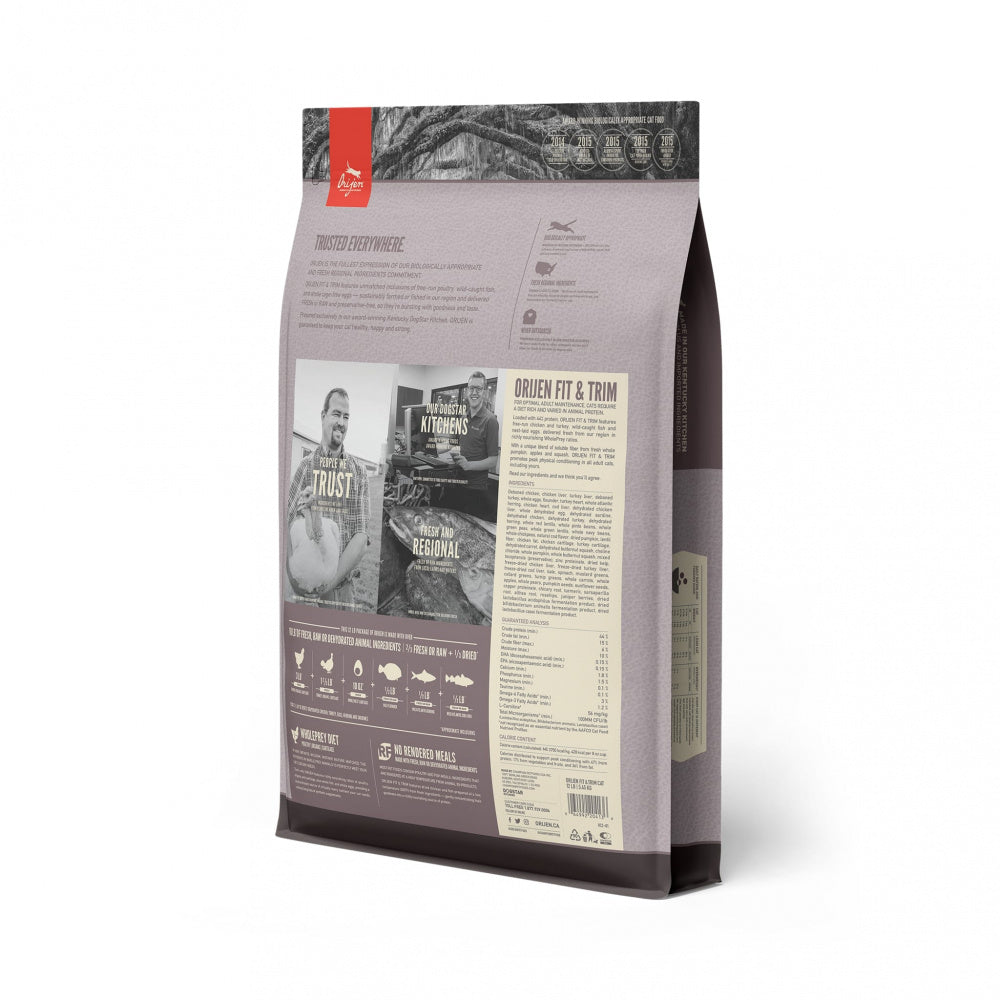 ORIJEN Grain Free Fit & Trim Dry Cat Food