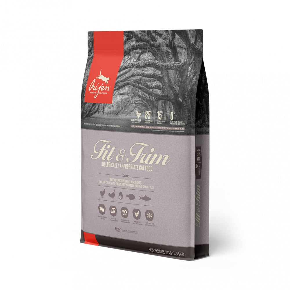 ORIJEN Grain Free Fit & Trim Dry Cat Food