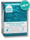 Open Farm Grain Free Herring & Mackerel Recipe Rustic Blend Wet Cat Food