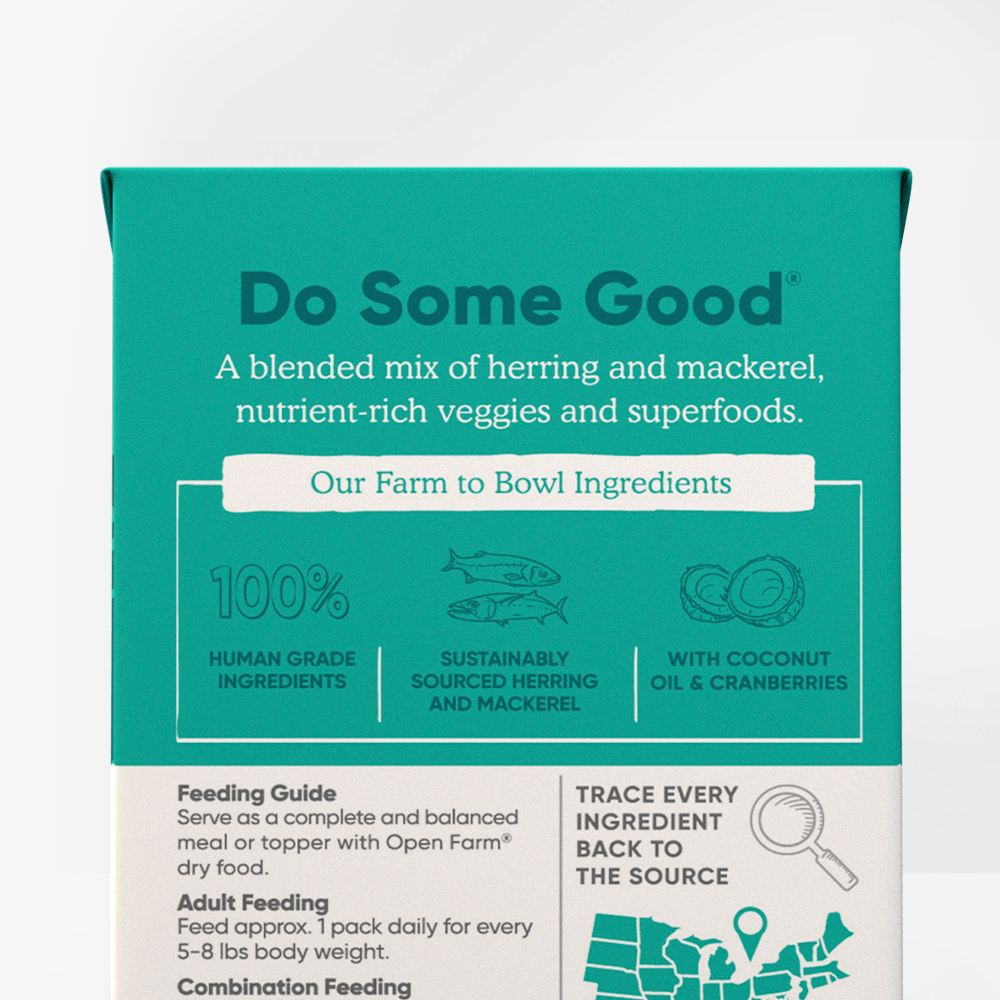 Open Farm Grain Free Herring & Mackerel Recipe Rustic Blend Wet Cat Food