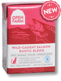 Open Farm Grain Free Wild Caught Salmon Recipe Rustic Blend Wet Cat Food
