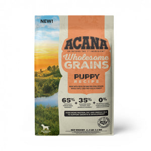 ACANA Puppy Wholesome Grains Real Chicken, Eggs & Turkey Dry Dog Food