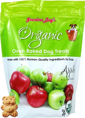 Grandma Lucy Organic Apple Oven Baked Dog Treats