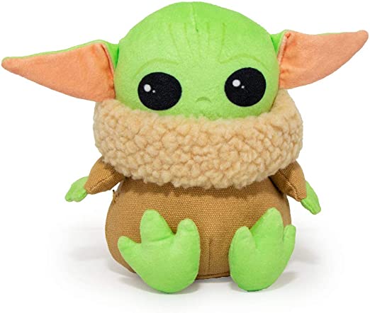 Buckle-Down - Mandalorian Star Wars The Child Sitting Pose Plush Squeaker