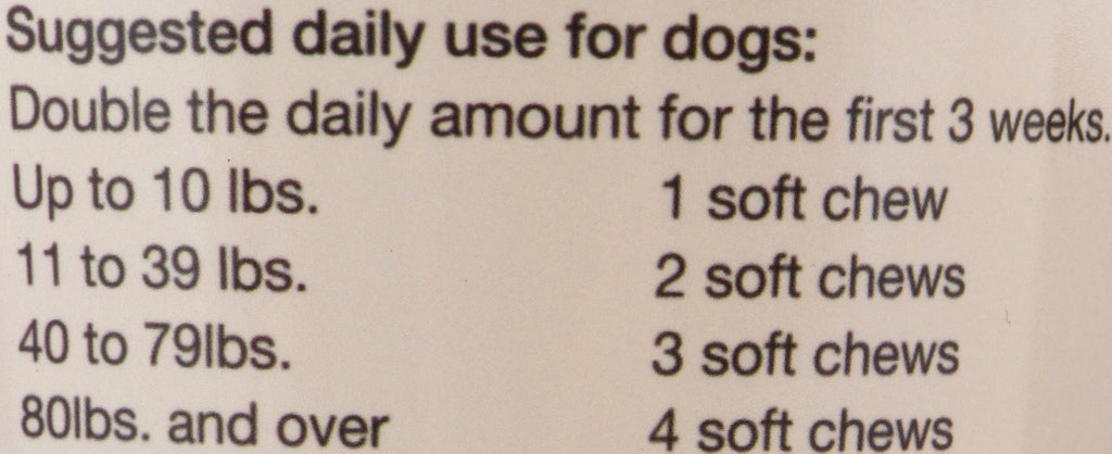 NaturVet Glucosamine DS Level 1 Dog Soft Chews