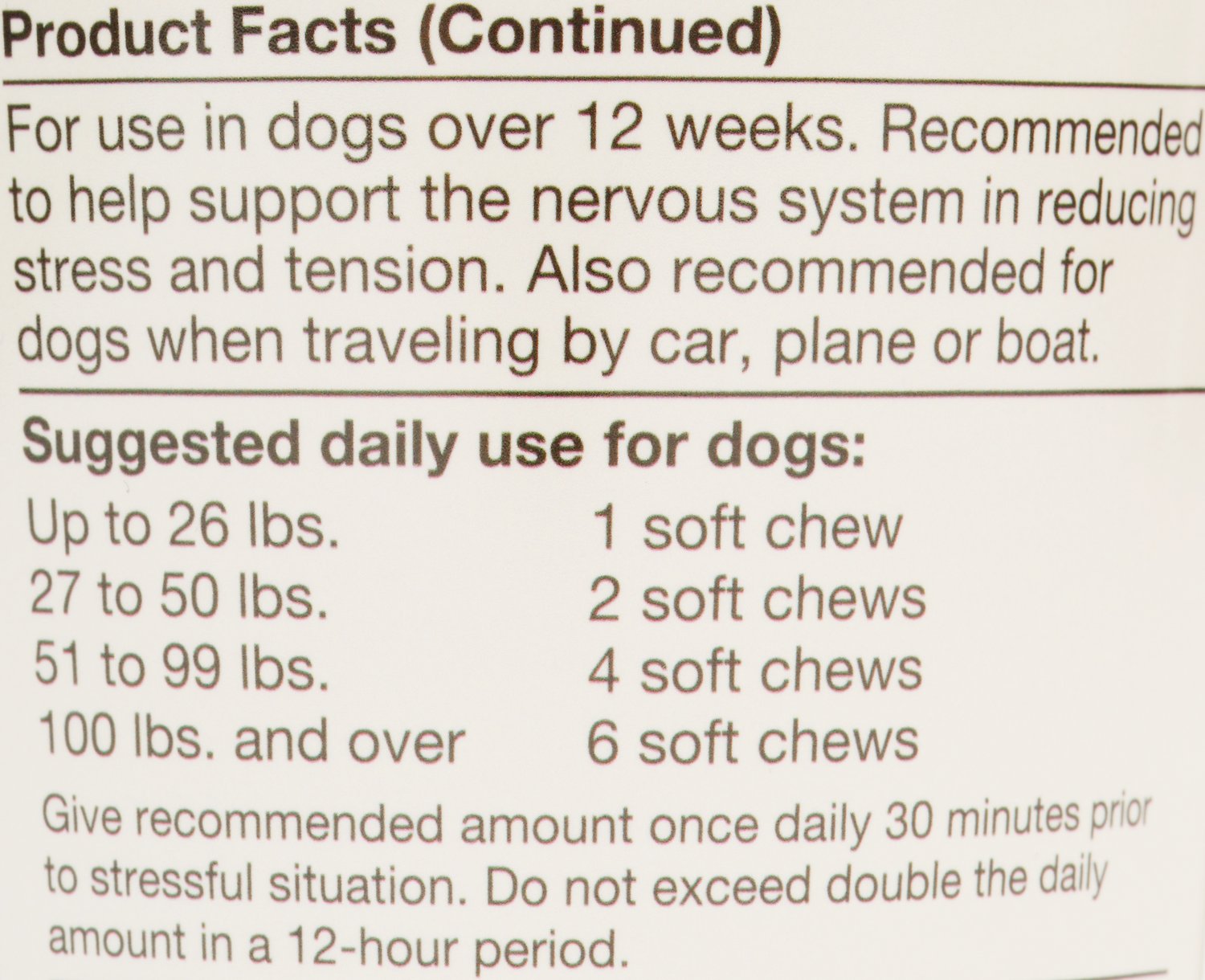 NaturVet Quiet Moments Calming Aid Dog Soft Chews