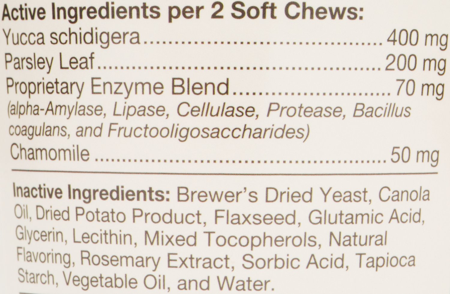 NaturVet Coprophagia Deterrent Plus Breath Aid Dog Soft Chews
