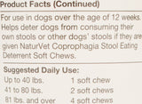 NaturVet Coprophagia Deterrent Plus Breath Aid Dog Soft Chews