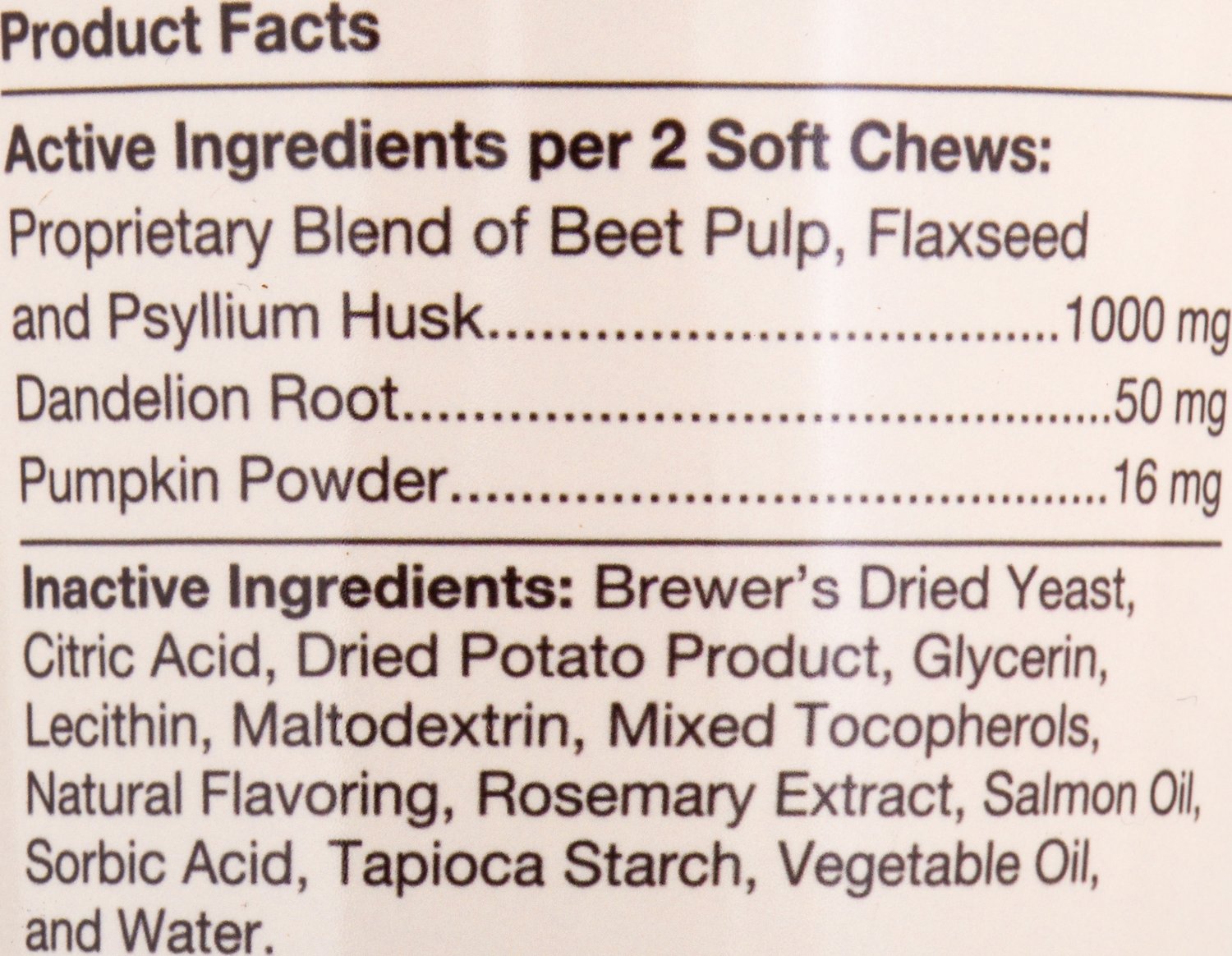 NaturVet No Scoot Dog Soft Chews 60ct
