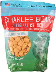 Charlee Bear Cheese & Egg Flavor Dog Treats, 16-oz bag