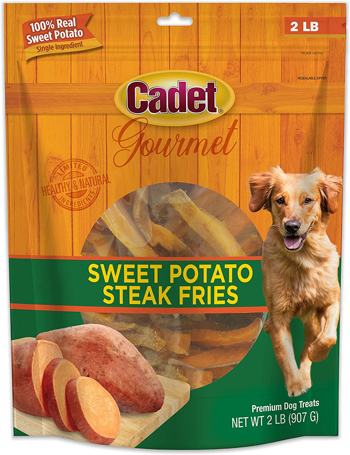 Cadet Sweet Potato Steak Fries 2lb Pet Empire and Supplies