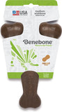 Benebone Flavored Wishbone Tough Dog Chew Toy