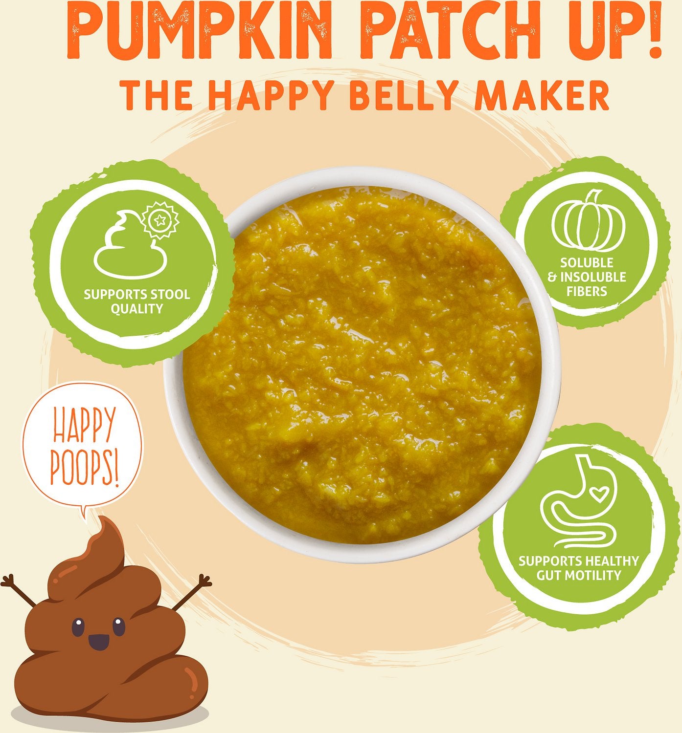 Weruva Pumpkin Patch Up! Dog & Cat Food Supplement Pouches