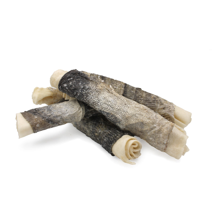 Beef Collagen Rolled Stick 4"- 8"