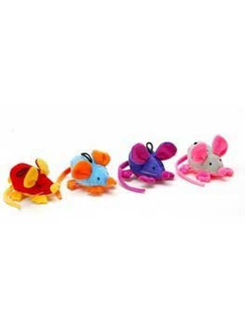 Rattle Clatter Mouse With Catnip Cat Toy