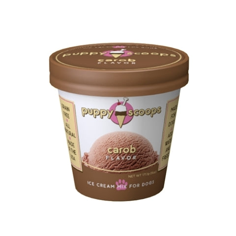 Puppy Scoops Ice Cream Mix - Carob