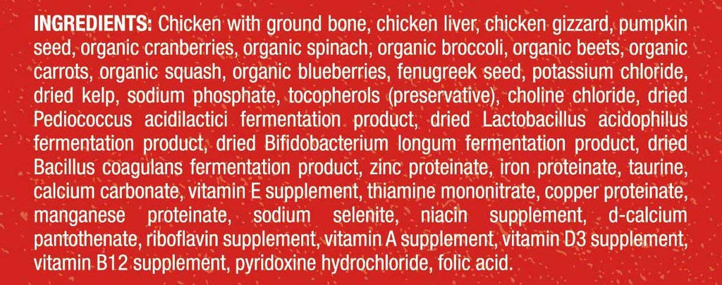 Stella & Chewy's Chicken Dinner Patties Freeze-Dried Raw Dog Food 5.5z