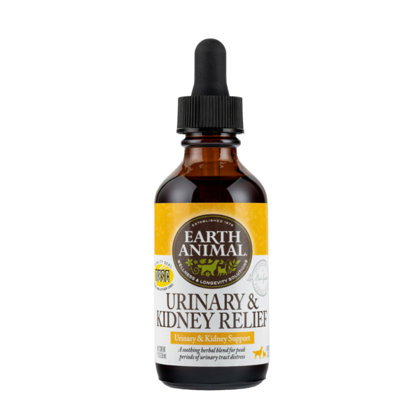 Earth Animal Urinary & Kidney Relief Organic Herbal Remedy 2oz