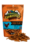 Wild Meadow Farms - Classic Chicken Minis - USA Made Soft Jerky Training Treats for Dogs- 4oz