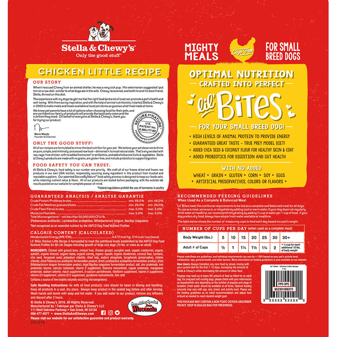 Stella&Chewy's Chicken Little Lil' Bites 7oz