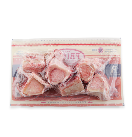 PRIMAL DOG BEEF MARROW BONE FROZEN 6/2"