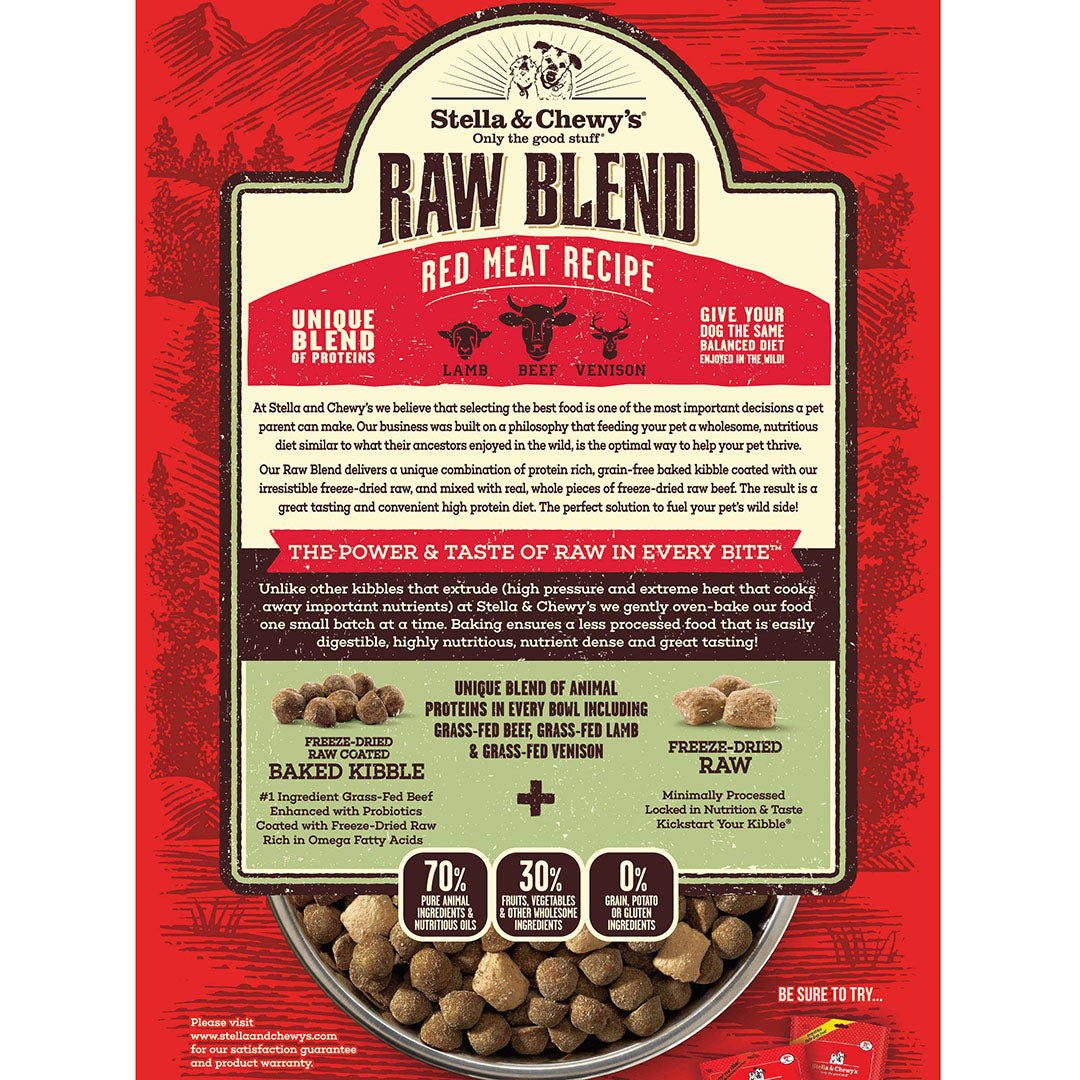 Stella&Chewy's Raw Blend Red Meat Recipe