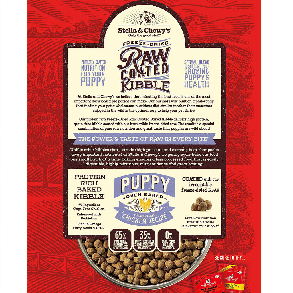 Stella&Chewy's Raw Coated Puppy Recipe 3.5lb
