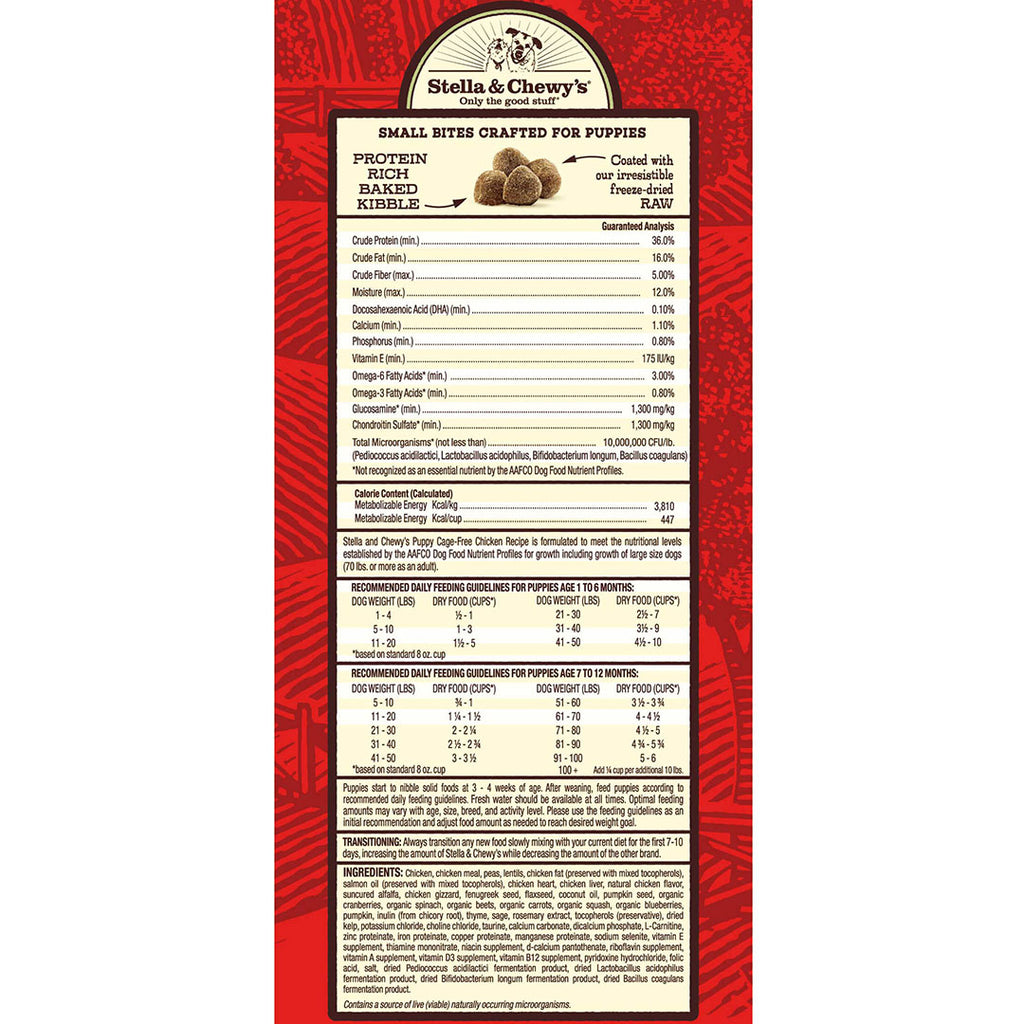 Stella&Chewy's Raw Coated Puppy Recipe 3.5lb