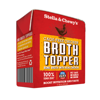 Stella & Chewy's Cage-Free Chicken Broth Topper for Dogs, 11-oz