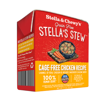 Stella & Chewy's Cage-Free Chicken Wet Food Stew for Dogs, 11-oz