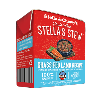 Stella & Chewy's Grass Fed Lamb Wet Food Stew for Dogs, 11-oz
