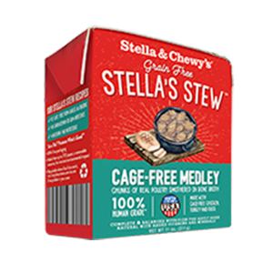 Stella & Chewy's Cage-Free Medley Wet Food Stew for Dogs, 11-oz