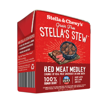 Stella & Chewy's Red Meat Medley Wet Food Stew for Dogs, 11-oz