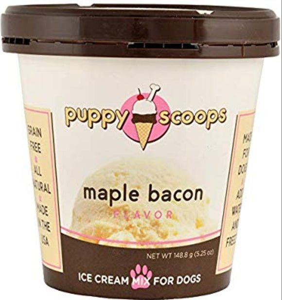 Puppy Scoops Ice Cream Mix - Maple Bacon
