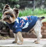 Doggie Design Reindeer Holiday Dog Sweater
