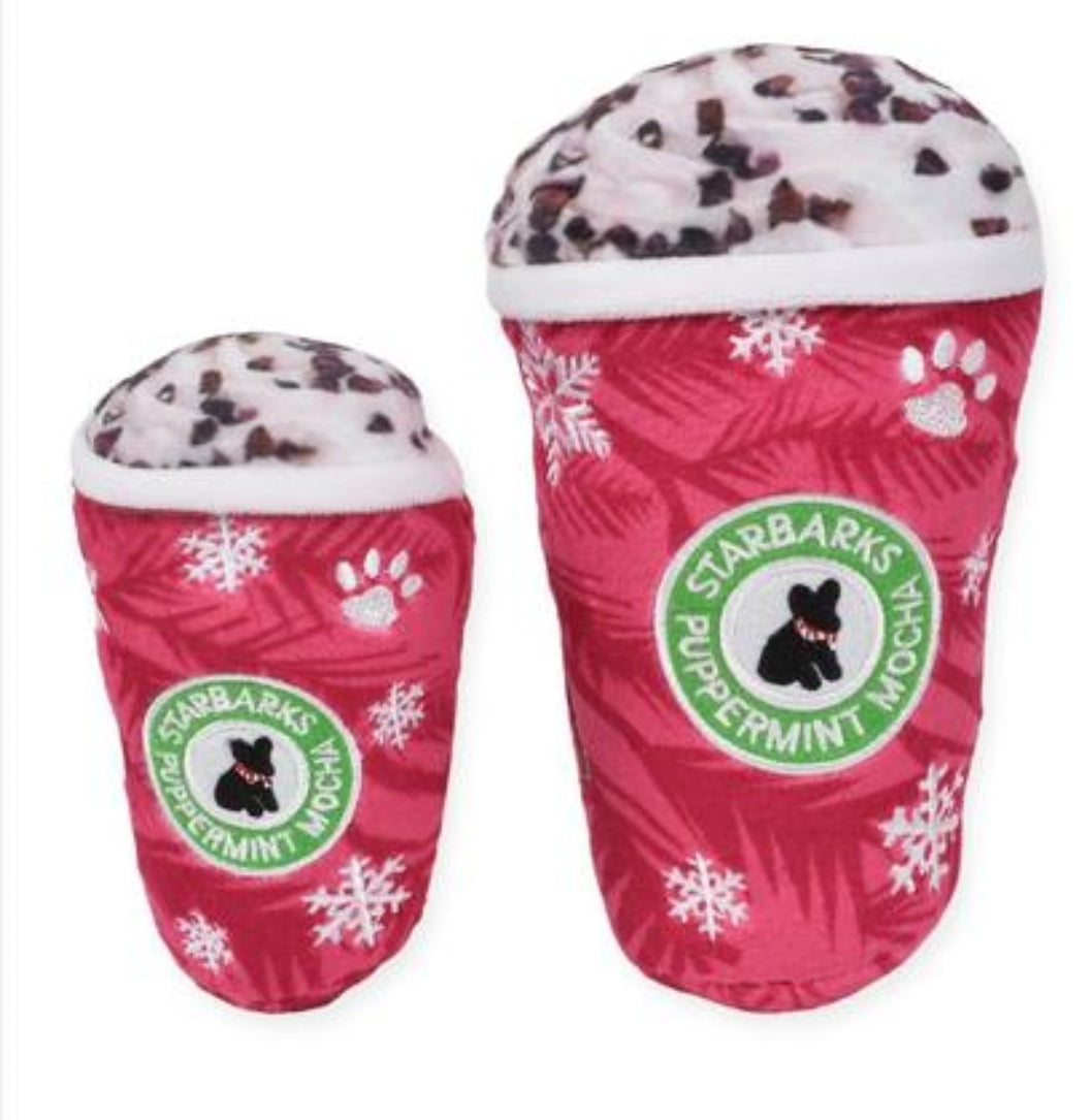 Peppermint Mocha Starbarks Coffe Dog Toy – Pet Empire and Supplies