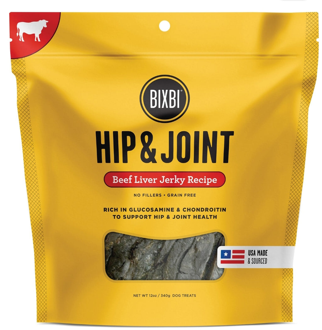 Bixbi Hip & Joint Beef Jerky Dog Treats