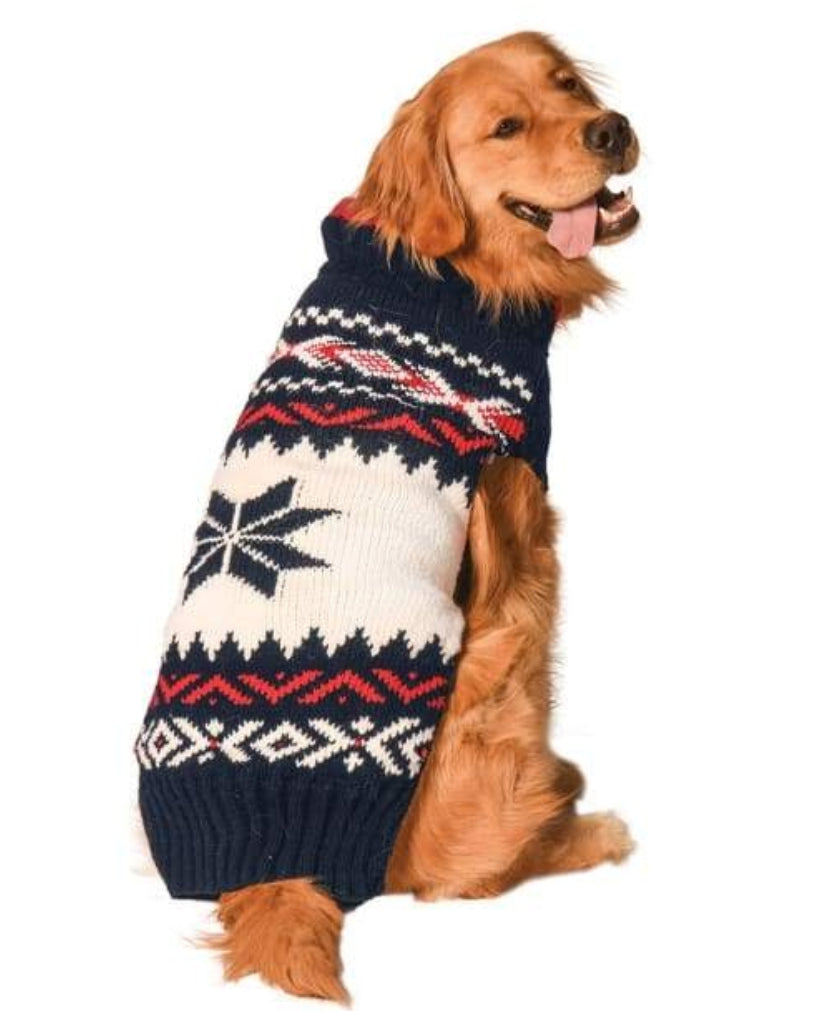 Chilly Dog Navy Vail Dog Sweater – Pet Empire and Supplies