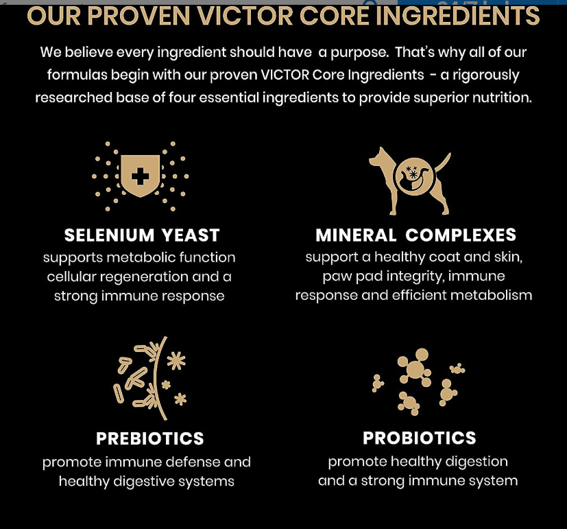 VICTOR Active Dog & Puppy Formula Grain-Free Dry Dog Food