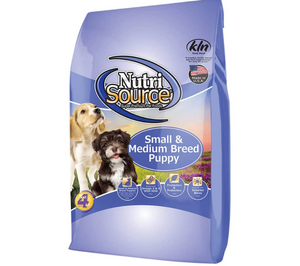 NutriSource Small and Medium Breed Puppy Chicken and Rice Dry Dog Food