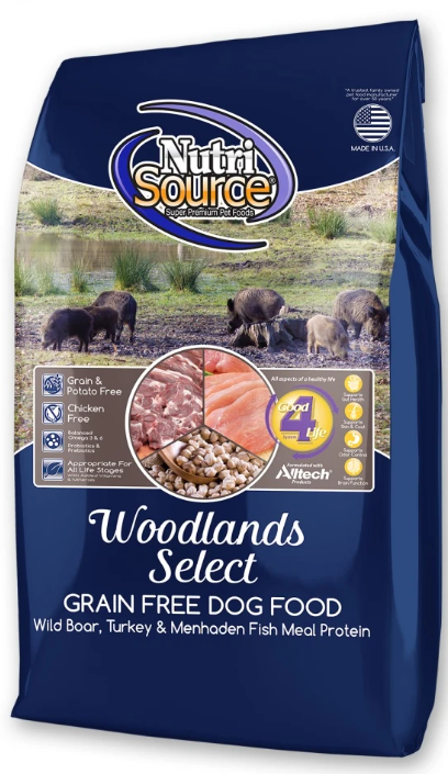 NutriSource Grain Free Woodlands Dry Dog Food